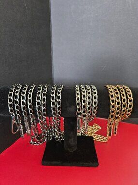 Long Metal Chain Crossbody Purse Chain Replacement (47 in)